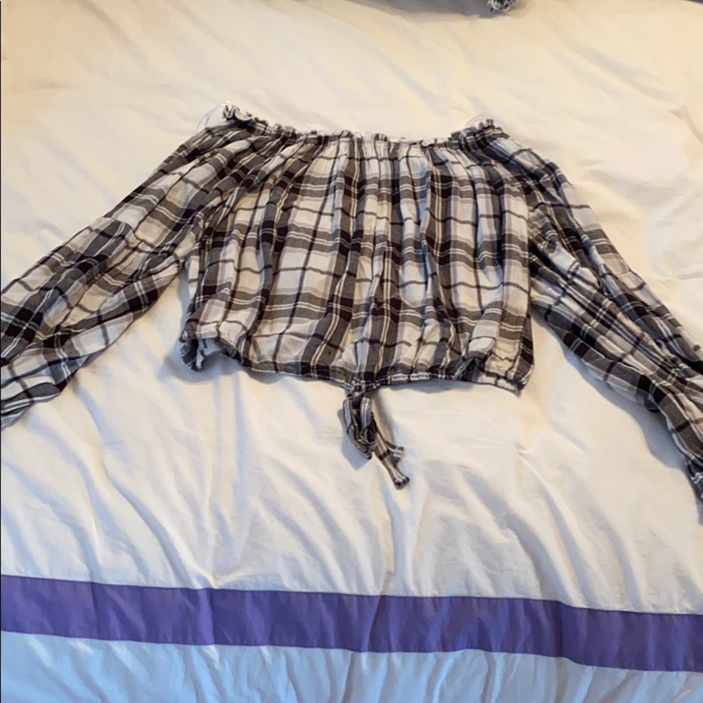 Hollister off the shoulder long sleeve